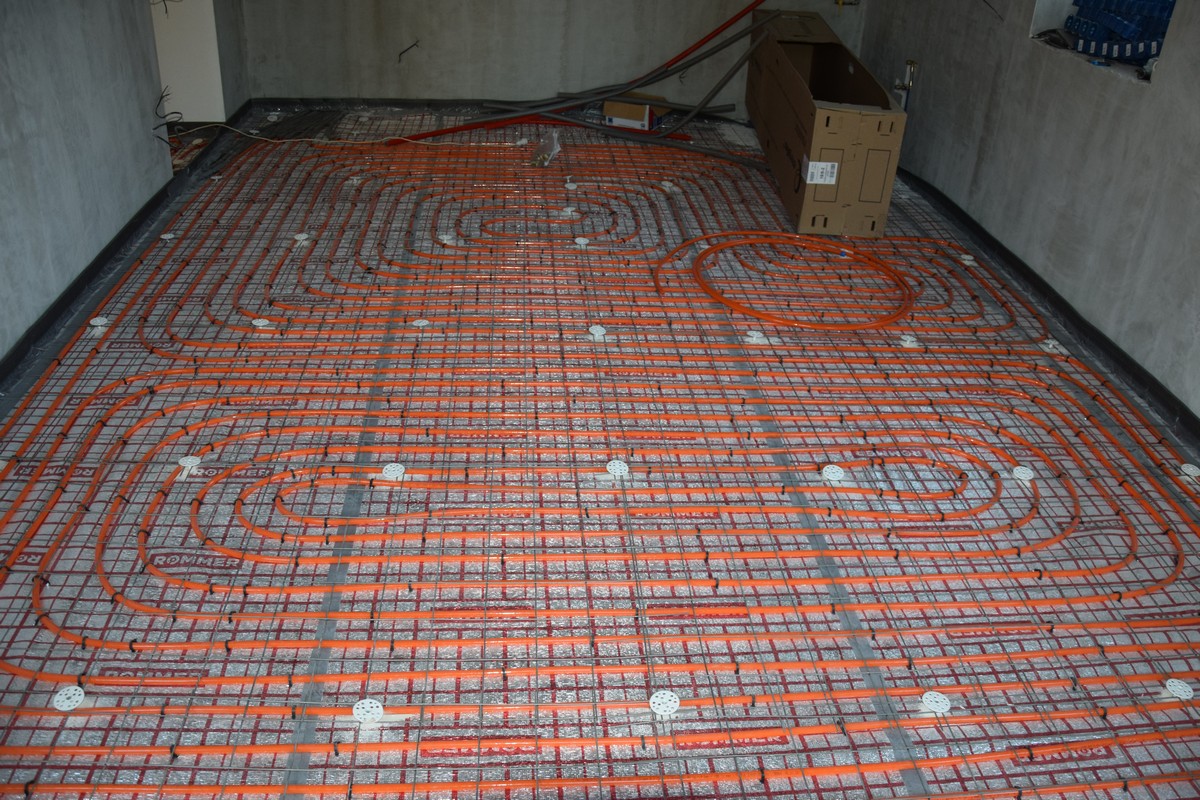 Дом 200 м² — разводка труб